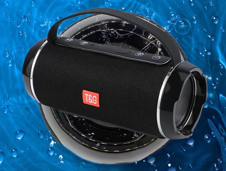 T&G Alto-falante sem fio Bluetooth portátil estéreo portátil®