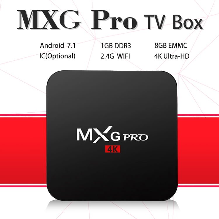 MXG PRO 4K ® Smart Android 7.1 Rk3229 Cheapest Android Tv Box - Image 4