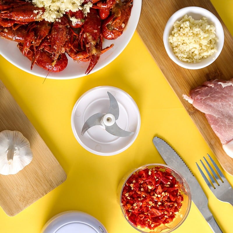 Processador de Alimentos Multifuncional Automático Uso Doméstico Moedor de Carne e Suplemento - Image 8