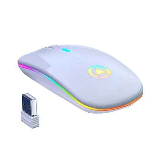 Mouse Gamer recarregáveis sem fio, silenciosos com LED - Image 10