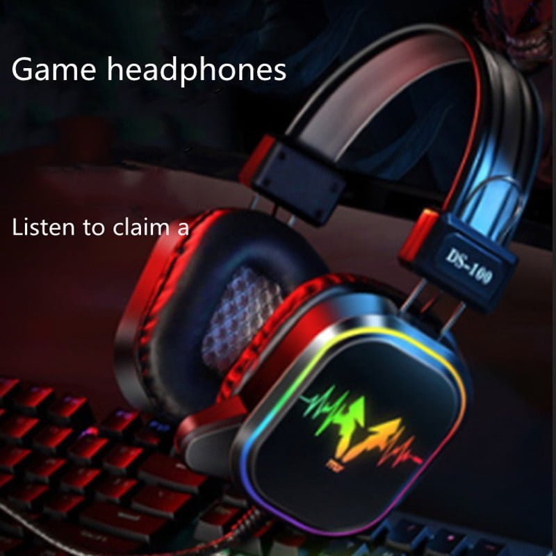 Fone de Ouvido Gamer DS-100 Headphones PARA Computador Laptop Headset + Subwoofer - Image 8
