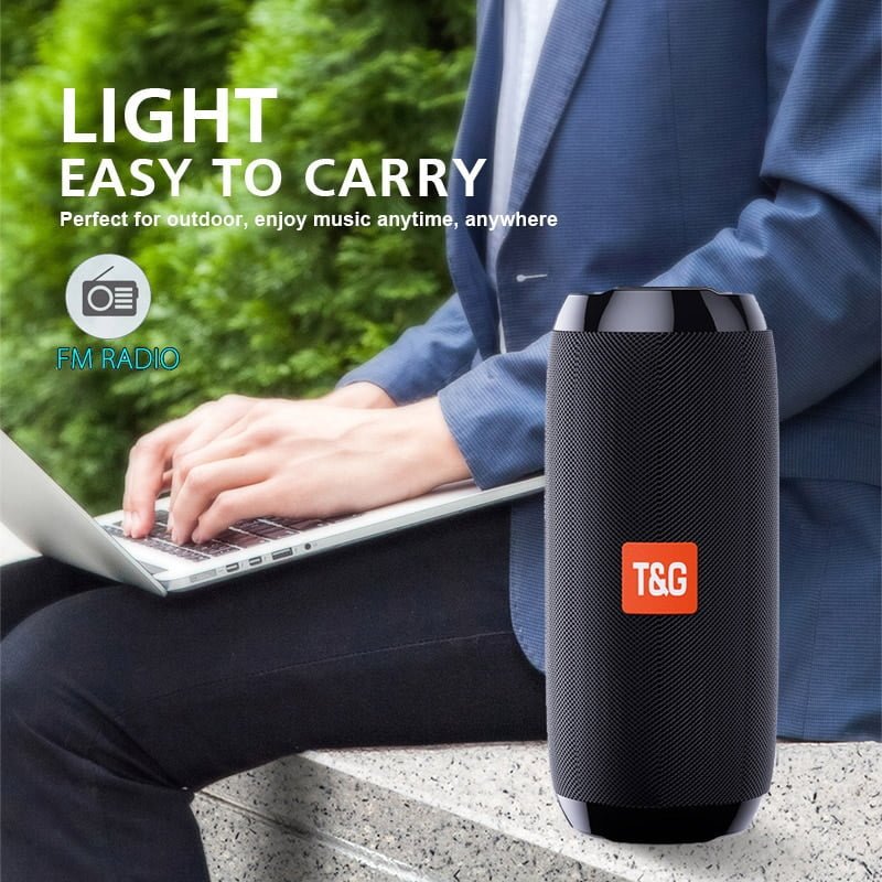 T&G Alto-falante Bluetooth portátil Subwoofer ® Sem fio à prova d'água Boombox - Image 7