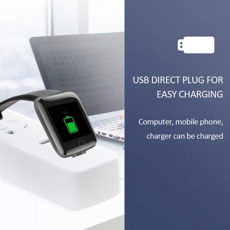 Pulseira Inteligente Pulseira Esportiva D13 Pulseira com Pedômetro Esportivo Frequência Cardíaca Pressão Arterial - Image 10