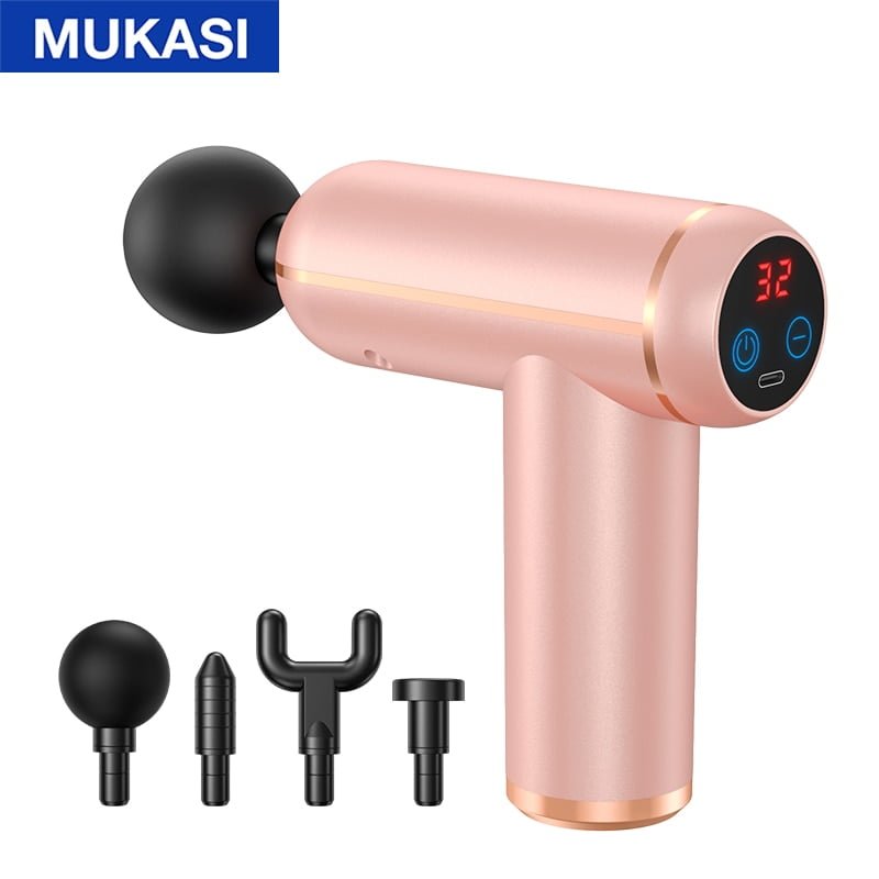 Pistola de massagem MUKASI ® Massageador para corpo, pescoço, tecido profundo, relaxamento muscular - Image 3