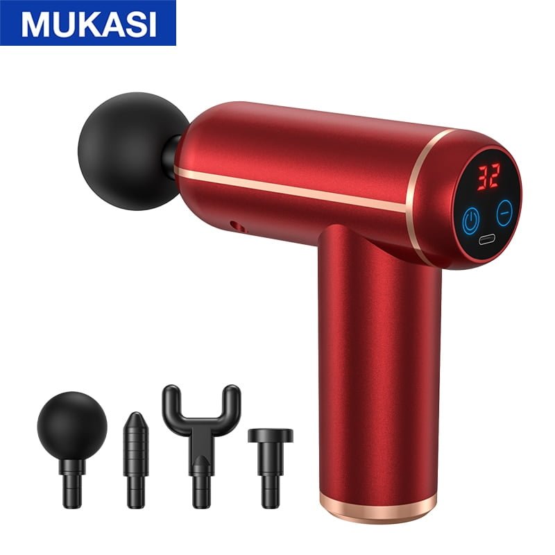 Pistola de massagem MUKASI ® Massageador para corpo, pescoço, tecido profundo, relaxamento muscular - Image 5