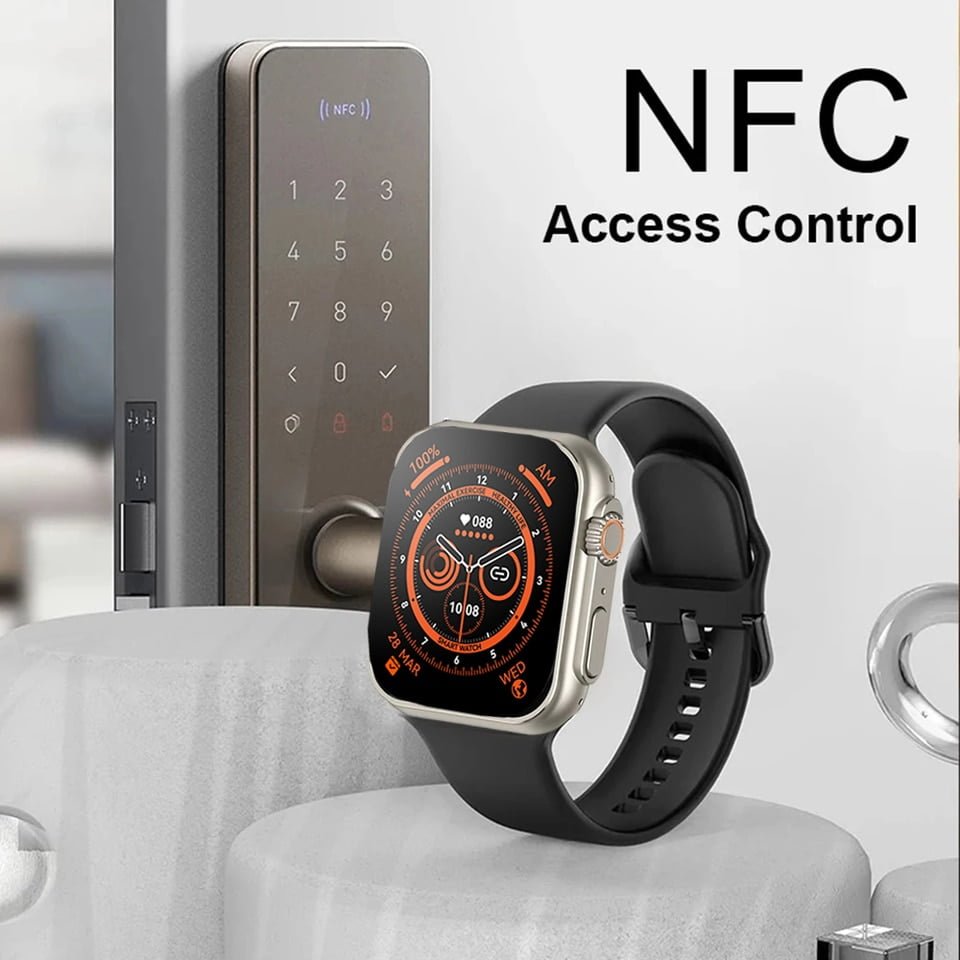 Smart Watch Ultra Series 8 NFC Carregamento sem fio Bluetooth para Apple - Image 10