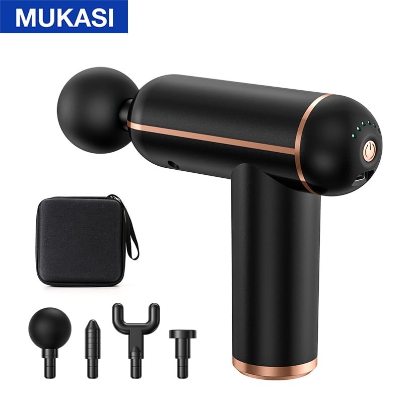 Pistola de massagem MUKASI ® Massageador para corpo, pescoço, tecido profundo, relaxamento muscular - Image 24
