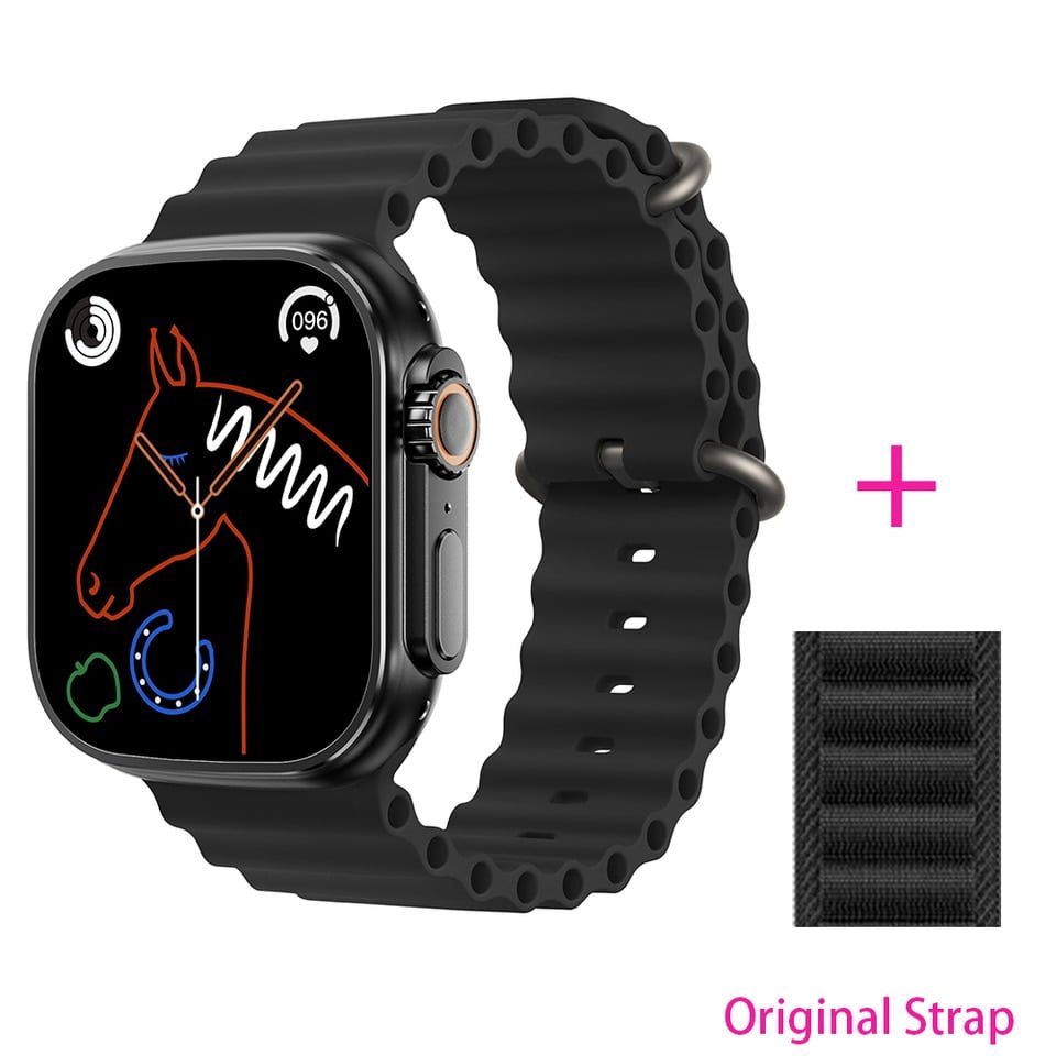 Smart Watch Ultra Series 8 NFC Carregamento sem fio Bluetooth para Apple - Image 4