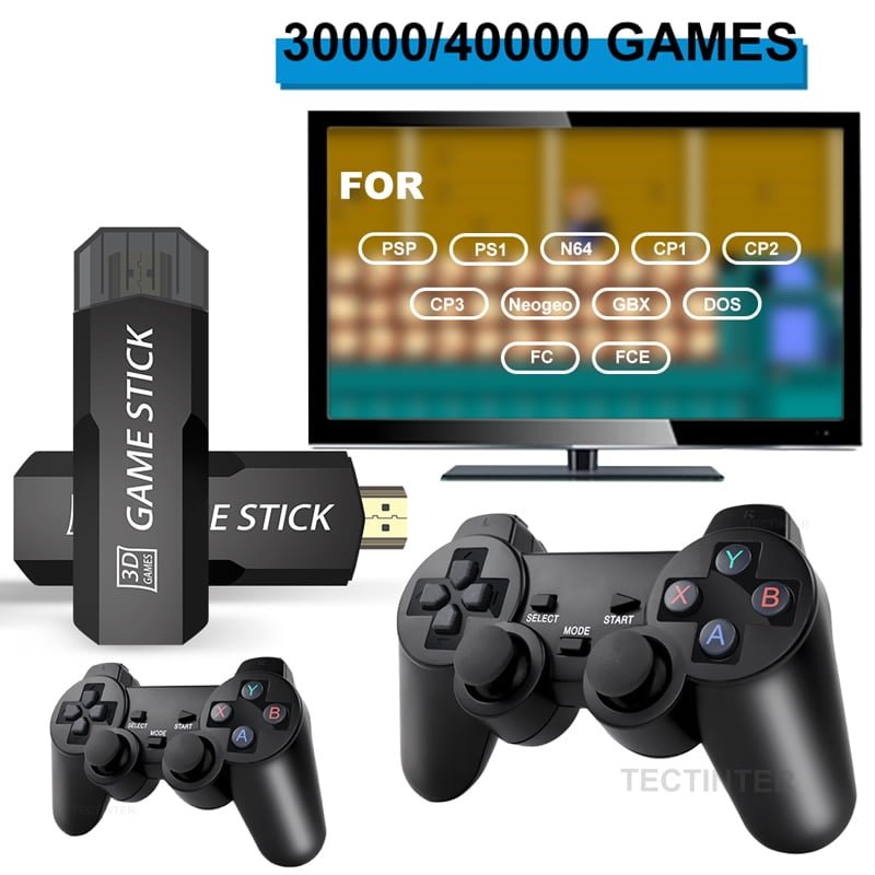 Game Stick ®4K hd 40000 Jogos Retro PS1/PSP/GBA - Image 6