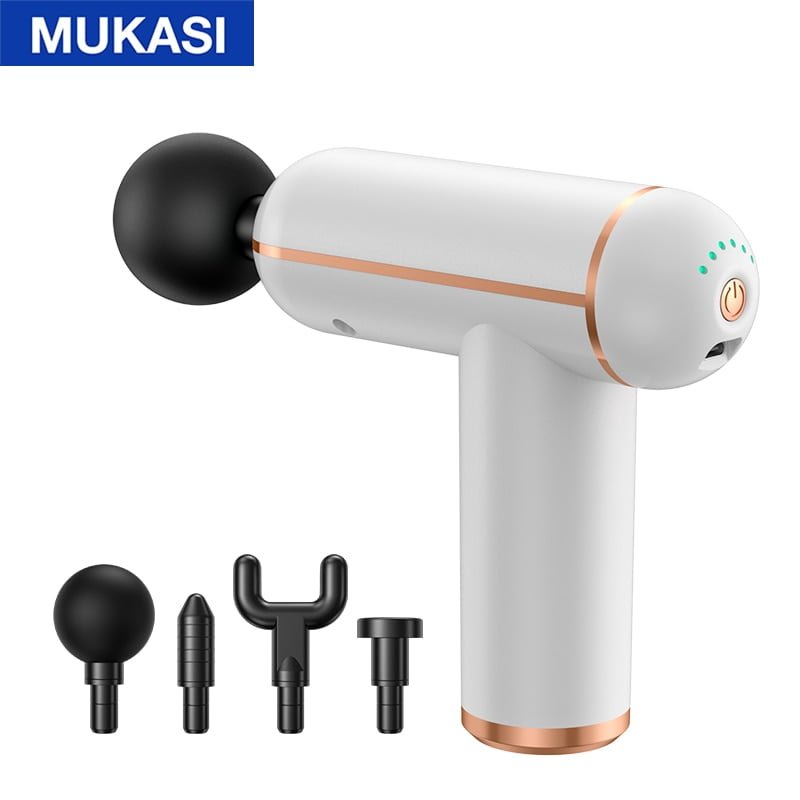Pistola de massagem MUKASI ® Massageador para corpo, pescoço, tecido profundo, relaxamento muscular - Image 12