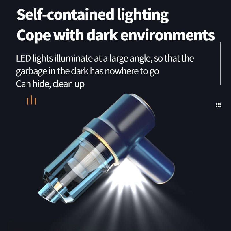 Aspirador de carro sem fio DDRODON ® 8000Pa - Image 6