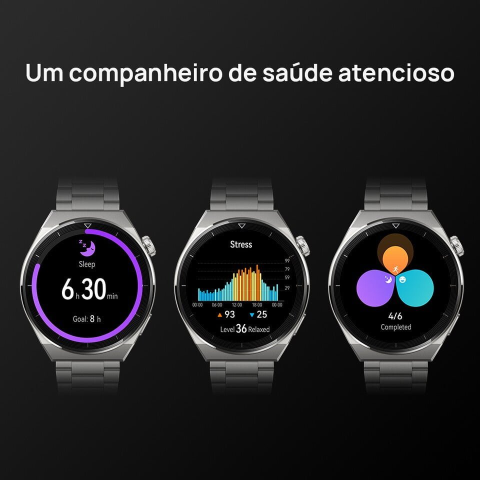 Huawei® SmartWatch GT 3 Pro, monitoramento de saúde o dia todo, bateria de longa duração, exercícios ao ar livre - Image 5