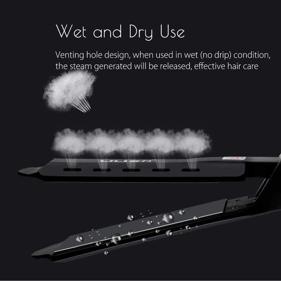 Rolo em linha reta duplo-purpose liso cabelo splint temperatura constante portátil ar franja alisador de cabelo - Image 4