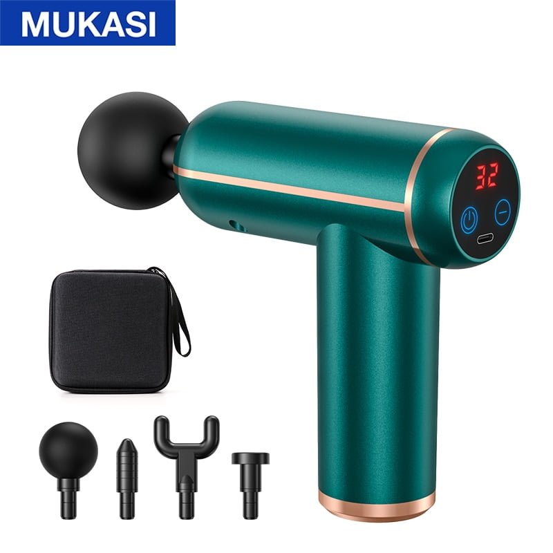 Pistola de massagem MUKASI ® Massageador para corpo, pescoço, tecido profundo, relaxamento muscular - Image 11