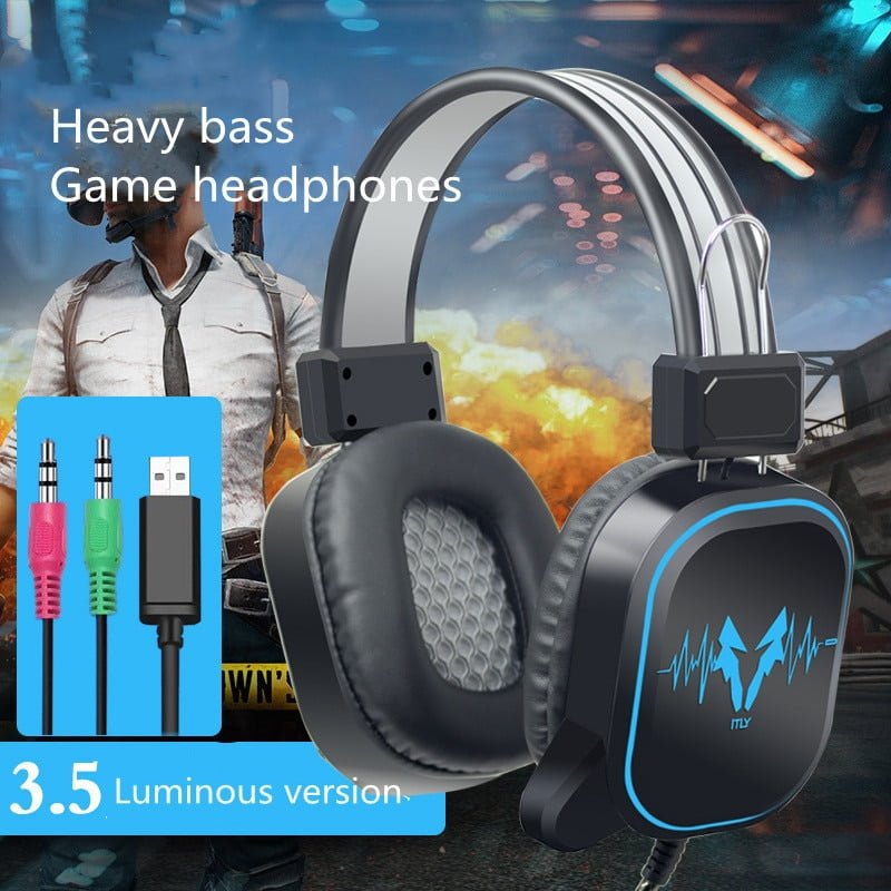 Fone de Ouvido Gamer DS-100 Headphones PARA Computador Laptop Headset + Subwoofer - Image 3