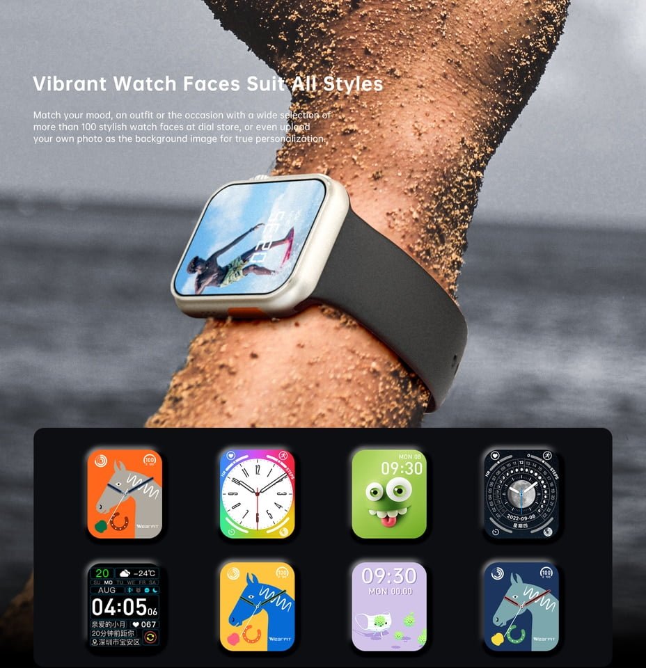 Smart Watch Ultra Series 8 NFC Carregamento sem fio Bluetooth para Apple - Image 13