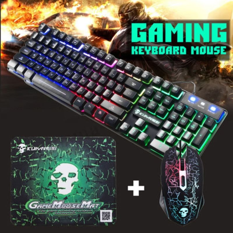 Kit GAMER Mouse e Teclado com Luzes em Cores - Image 6