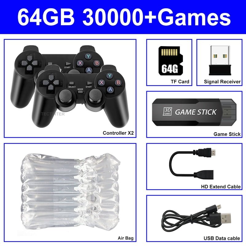 Game Stick ®4K hd 40000 Jogos Retro PS1/PSP/GBA - Image 8