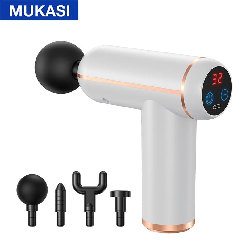 Pistola de massagem MUKASI ® Massageador para corpo, pescoço, tecido profundo, relaxamento muscular - Image 13