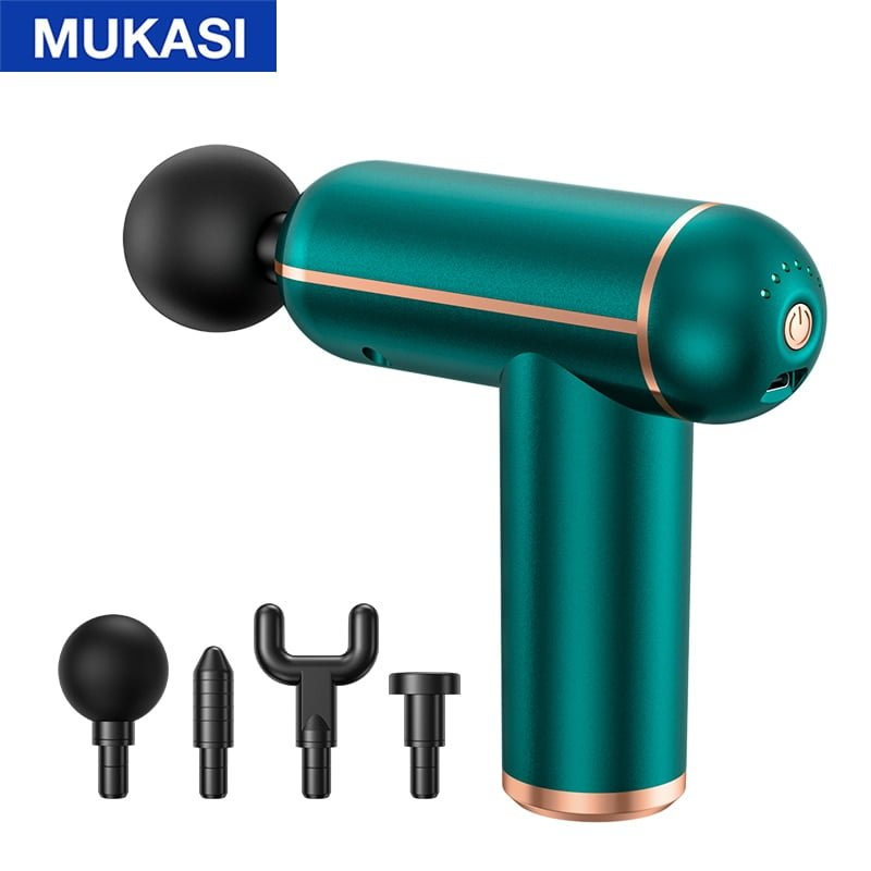 Pistola de massagem MUKASI ® Massageador para corpo, pescoço, tecido profundo, relaxamento muscular - Image 26