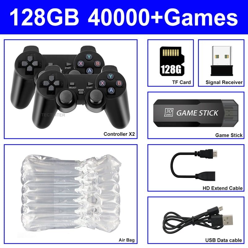 Game Stick ®4K hd 40000 Jogos Retro PS1/PSP/GBA - Image 3