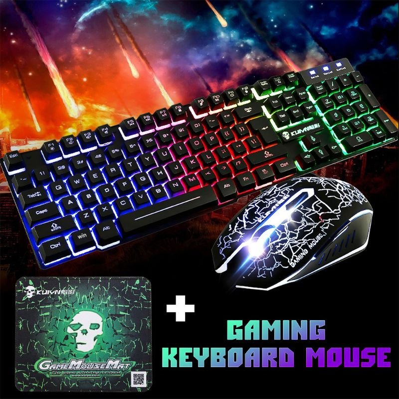 Kit GAMER Mouse e Teclado com Luzes em Cores - Image 5