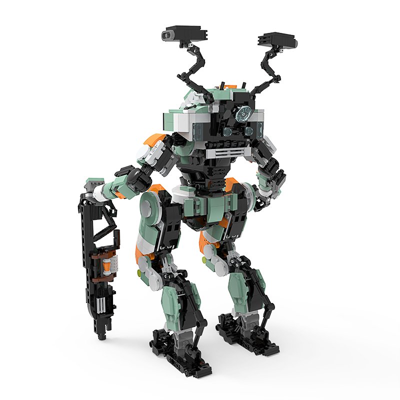 Titan BT-7274 Vanguard – Blocos de Montar Inspirados no Jogo Titanfall 2 - Image 9