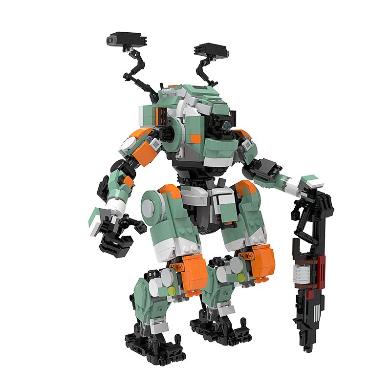 Titan BT-7274 Vanguard – Blocos de Montar Inspirados no Jogo Titanfall 2 - Image 8
